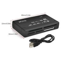 CF/SD/xD/MS/SDHC ALL IN ONE Kartenleser Speicherkarten USB