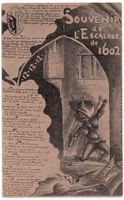 Genève, Souvenir Escalade 1602, circulée 1913