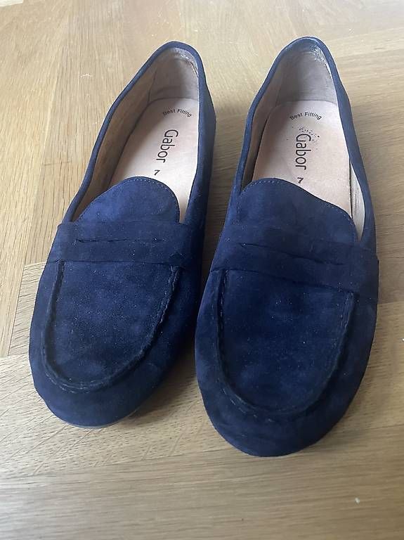 Gabor Chaussures femmes: Wunderschöne neue Mokkasins Halbschuhe 40 dunkelblau – D'occasion à Basel par caroleamshoppen 3