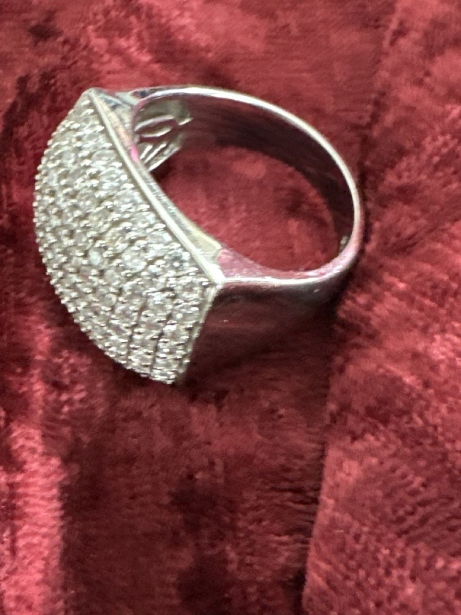 Anelli: Ring 925 Silber mit Zirkonias – Usato da Trüllikon venduto da angela4444 3