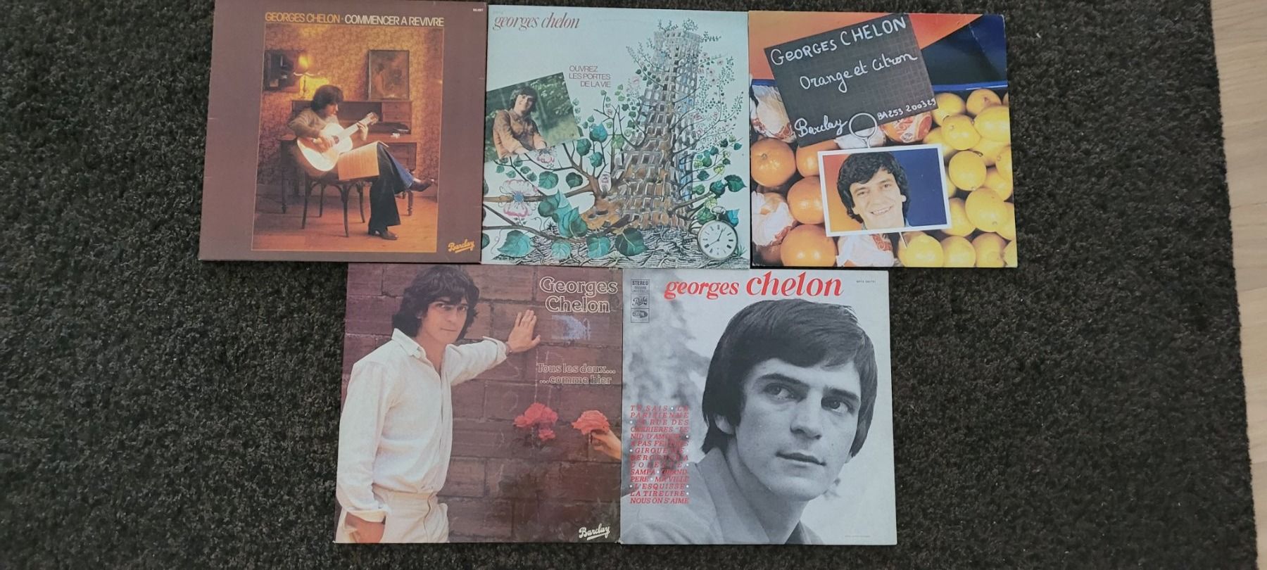 Vinyles: 5 LP  Georges Chelon – D'occasion à Martigny par MZ-67