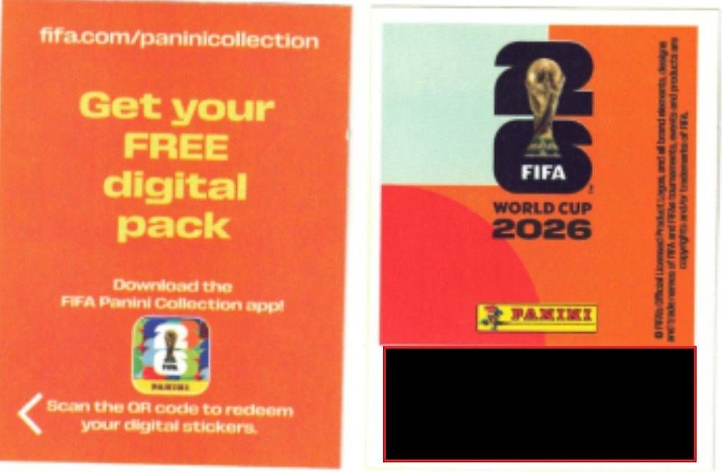 Sammelbilder & Trading cards: FIFA World Cup 2026 Panini "digital pack" – Gebraucht aus Visperterminen von M1gnon