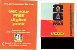FIFA World Cup 2026 Panini "digital pack"