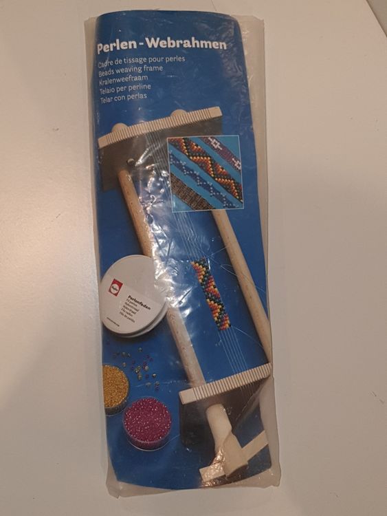 Perlen-Webrahmen, Rayher, Hobbykunst, Armbänder, Perlen (Neu (gemäss ...