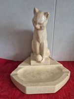 Chat décoration/cendrier Art Déco Louis Fontinelle France