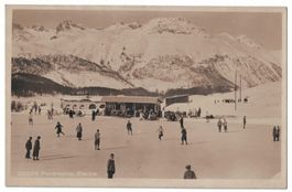 Pontresina, Eisrink, um 1925