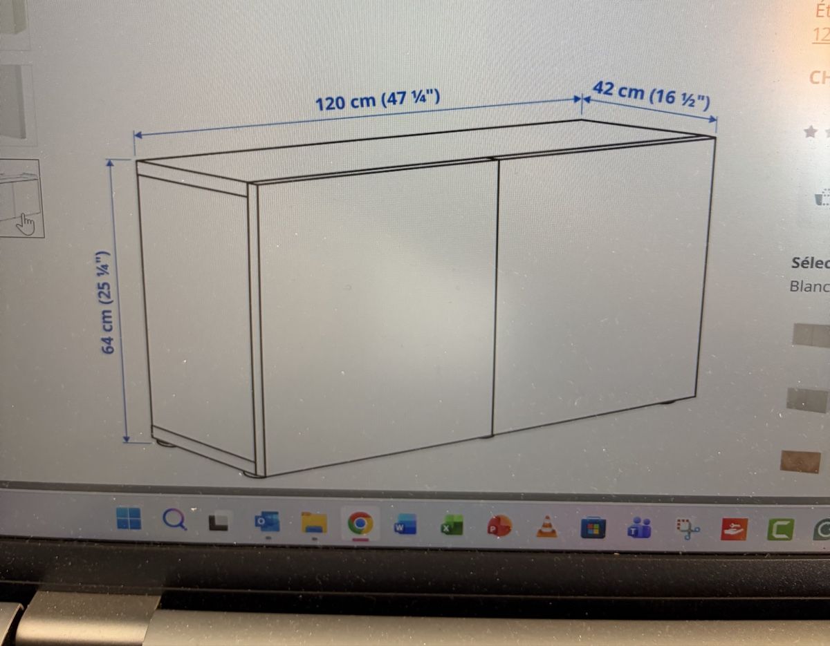 Kommoden: Meuble Besta IKEA blanc – Gebraucht aus Pully von ari_78pk 6