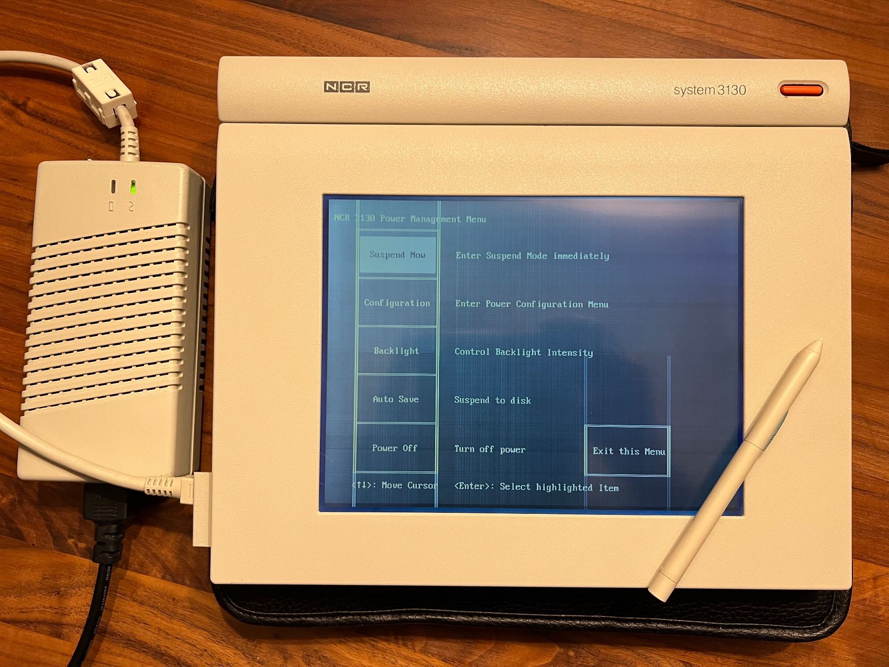 PC: Seltene Vintage Tablet-/Pen-Computer: NCR System 3130 + 3125 – Usato da Steckborn venduto da rboelsterli 3