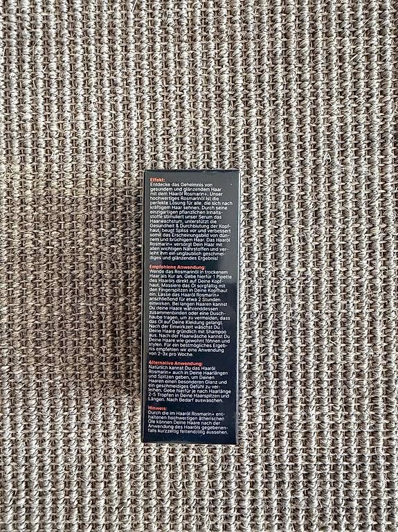 Haarpflegeprodukte: Haaroel Rosmarin+ 60ml neu ungeöffnet – Neu und originalverpackt aus Ennetbürgen von Fifis-Fundgrube 1