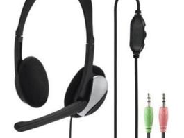 4 Stück NEU Hama PC-Office-Headset HS-P100 V2, Duo/Stereo
