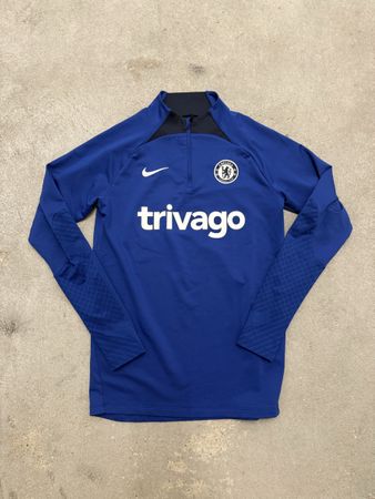 Haut d'entraînement Chelsea Nike bleu taille S