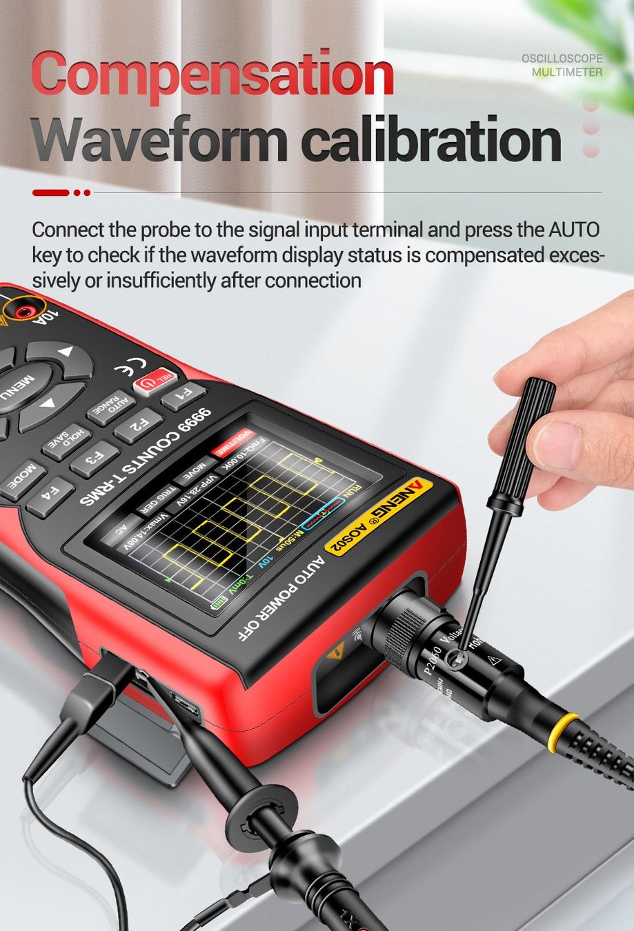 Misurare: Digitaler oszilloskop transistor test multimeter – Nuovo e nell'imballaggio originale da Genève venduto da Top-Trend 8