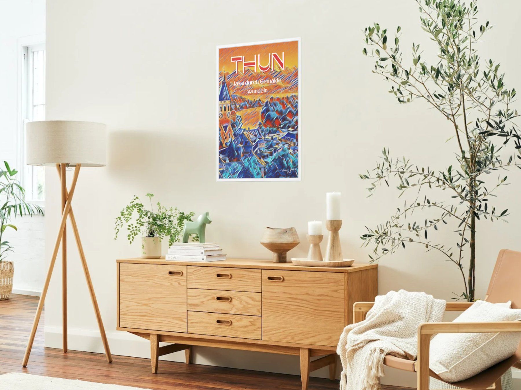 Foto & Immagini: Poster. Alles Liebe, Thun. Schweiz. – Nuovo e nell'imballaggio originale da Zürich venduto da Posterrama 5