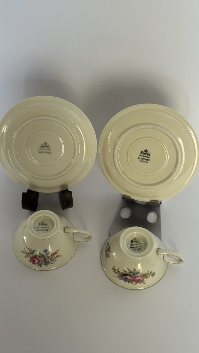 Rosenthal Set di piatti: 2 Rosenthal Selb Germany Winifred  – Usato da Aarwangen venduto da Wikipr 4