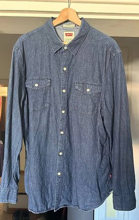 Levi's Jeanshemd, dunkelblau, Grösse XL