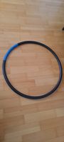 Hula Hoop Reifen schwarz blau, Fitnessreifen 1.4kg / 100cm