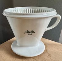 Melitta Filter 103 Langenthal Porzellan 1960 Kaffeefilter