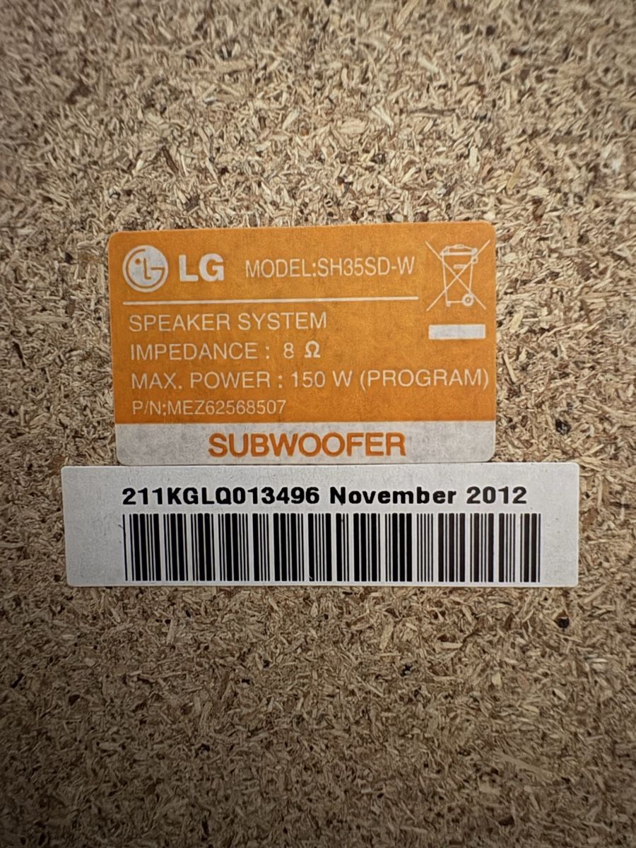 LG Home Cinema: LG Home Cinema Paket ab Fr. 1.- – Usato da Perlen venduto da S0nG0ku 5