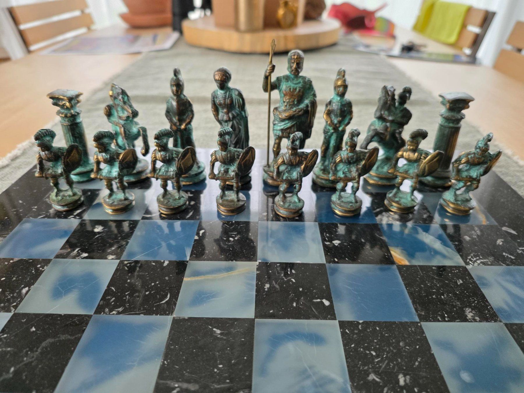 Giochi: Schachspiel mit griechischen Figuren – Usato da Melchnau venduto da han_k5xl 1