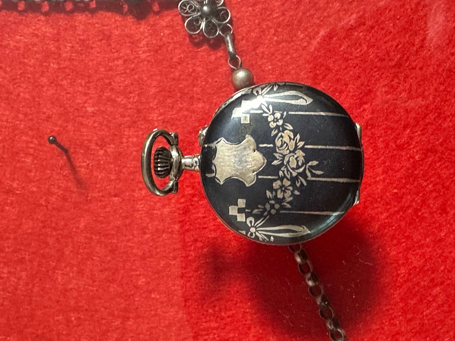 Orologi: Taschenuhren in Rahmen – Difettoso da Solothurn venduto da MarF11 7