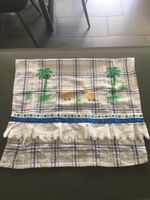 Küchenhandtuch Vintage Hühner Landhausstil bestickt