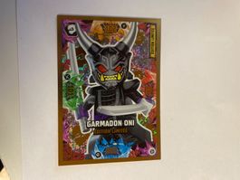 Carte Ninjago Garmadon Oni - Edition Limitée - État Top!