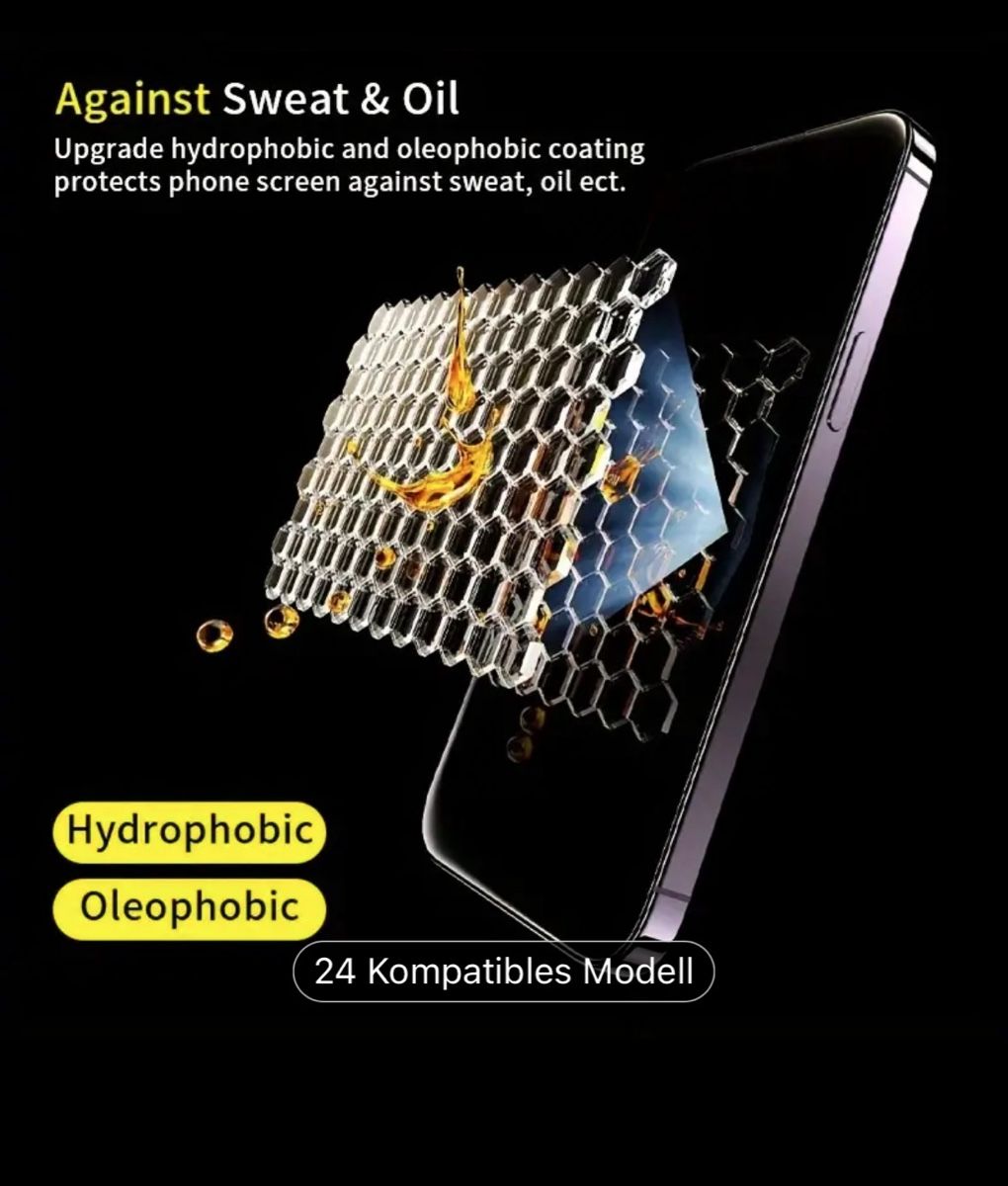 Apple Cover & Protezioni schermo: Panzerglas für iPhone 16/ 15/ 14pro – Nuovo e nell'imballaggio originale da Aarau Rohr venduto da Sheeno 5