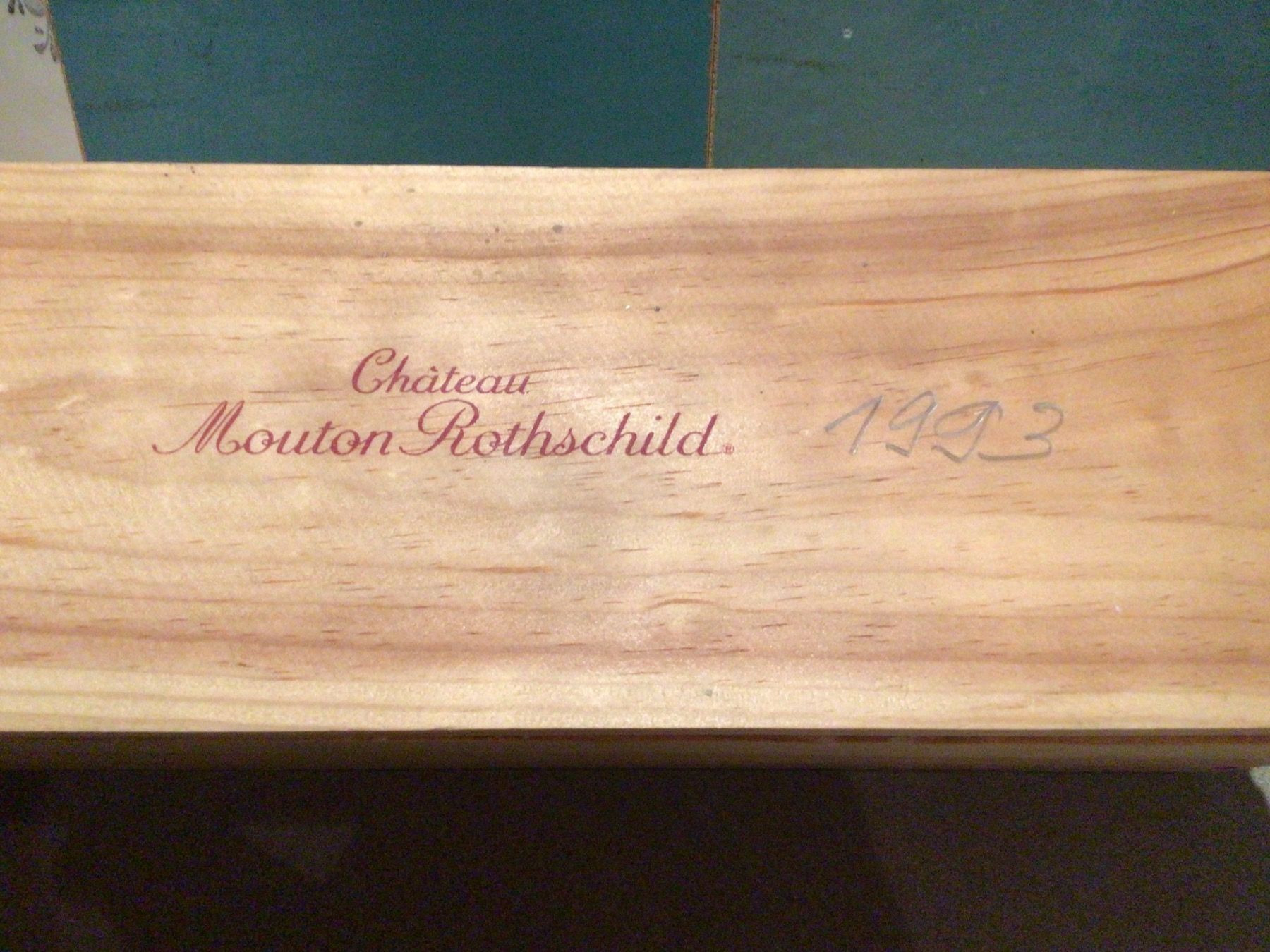 Mouton Rothschild Wein: Mouton Rothschild 1993 – Gebraucht aus Schleinikon von Laegern99 1