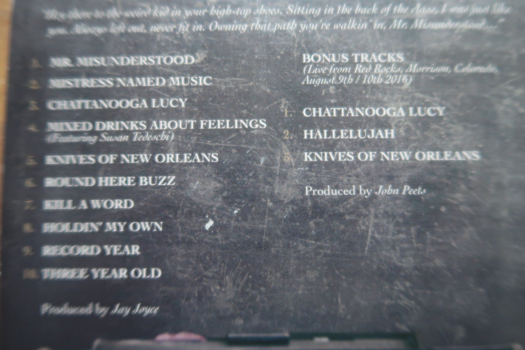 CDs: ERIC CHURCH - MR. MISUNDERSTOOD - mit BONUS TRACKS - CD – Gebraucht aus Basel von Patiscat 2