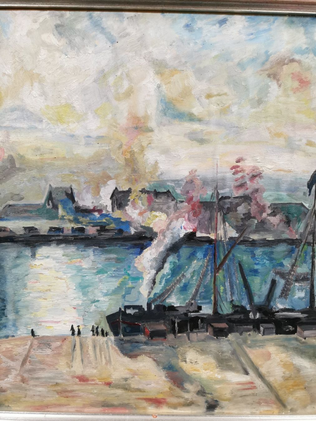Gemälde: HUILE SUR TOILE SIGNÉE ET DATÉE 86 – Gebraucht aus Genève von Qanil77 1