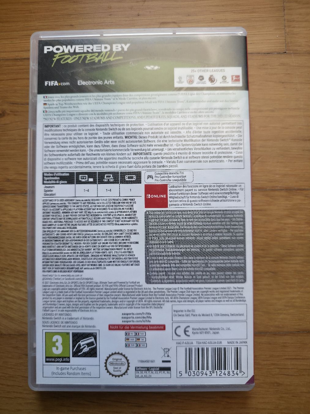 Nintendo Spiele: Fifa 22 - Nintendo Switch  – Gebraucht aus Zürich von jabo22 1