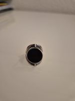 Silberring 950 💍 Onyx, Steine drehbar!