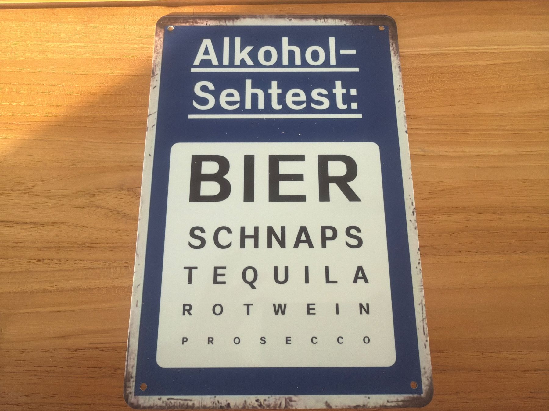 Insegne: PVC Schild Alkohol Test 20x30cm – Nuovo (secondo la descrizione) da Schenkon venduto da Jaimer_91