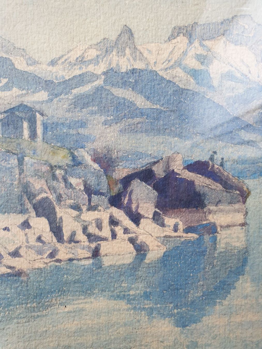 Tableaux: altes Aquarelle – D'occasion à Zürich par B-Rock 3