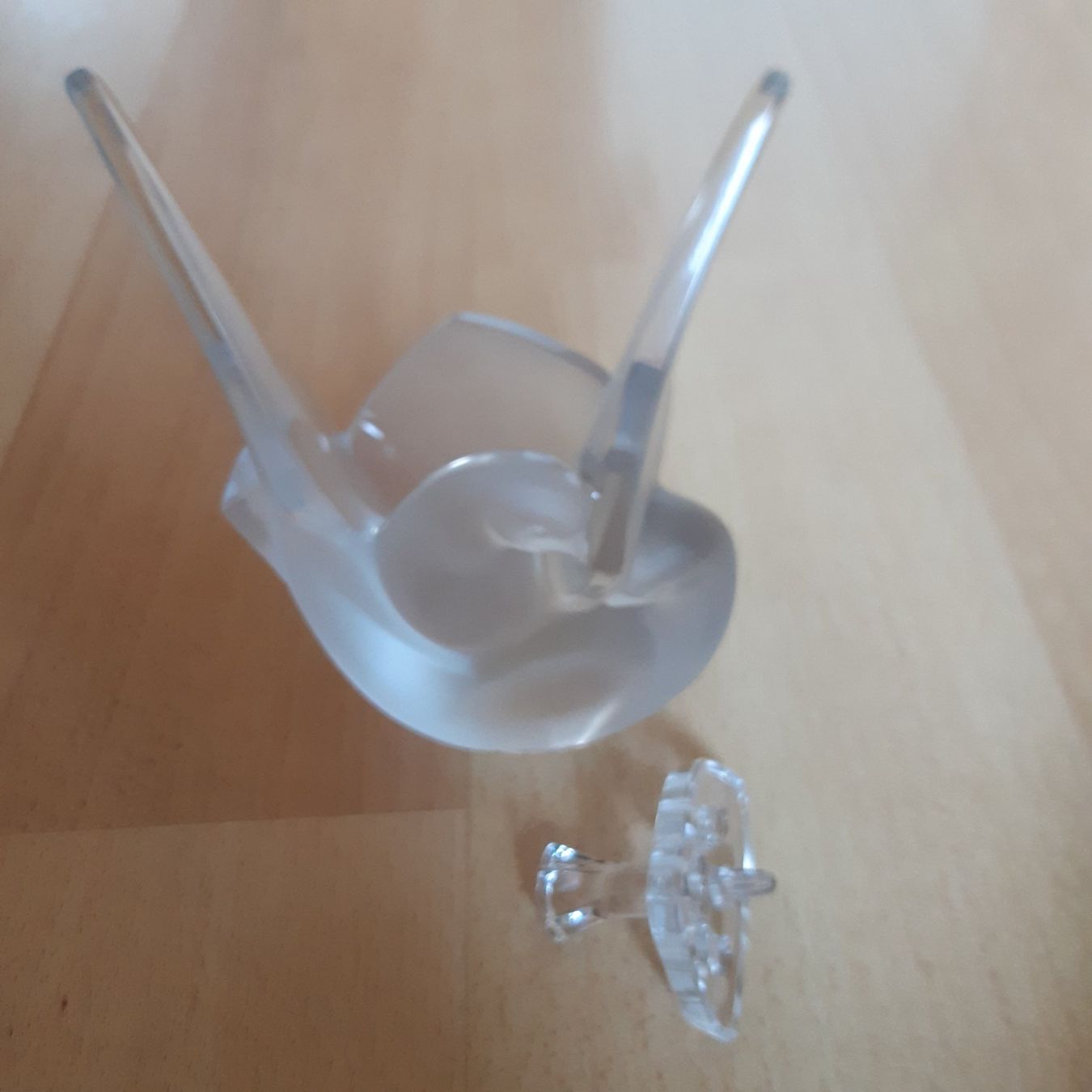 Lalique Vasi & Recipienti: Vase pique-fleurs "Sylvie" Lalique cristal – Usato da Belfaux venduto da Anastasia-Sophia 3