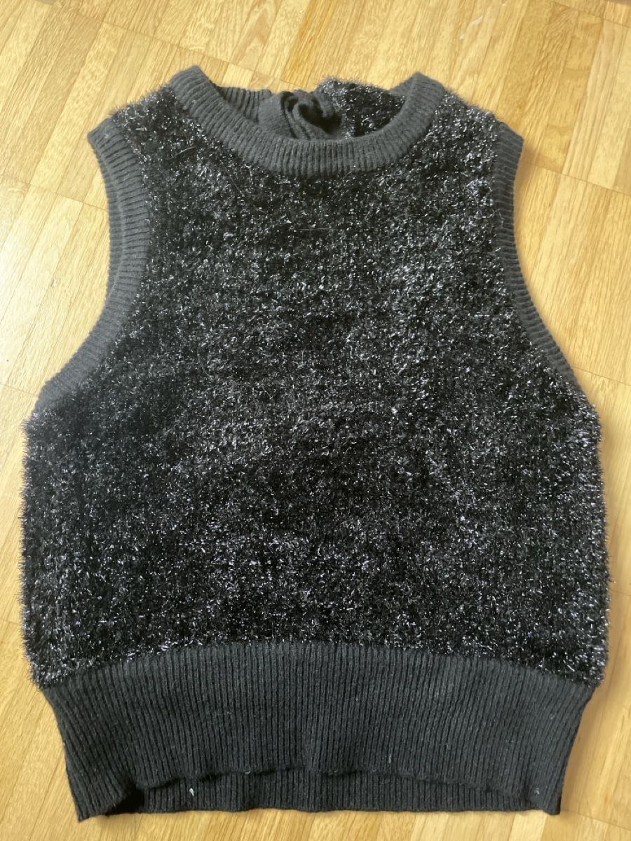 Ganni Pullover & Sweatshirts: Ganni Veste metallic schwarz – Neu und originalverpackt aus Zürich von M500ZH 1