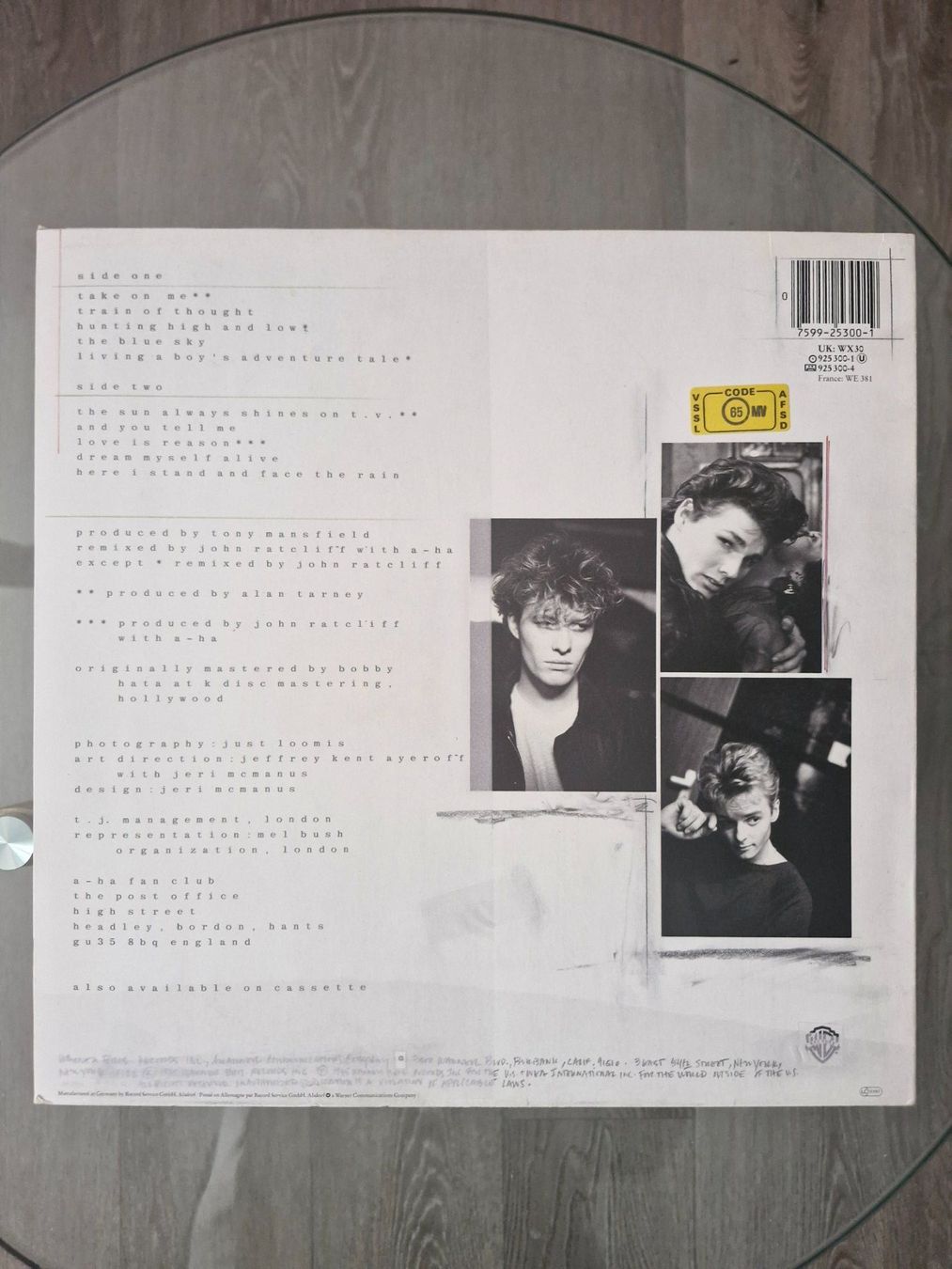 Dischi in vinile: LP - A-ha - Hunting High and Low - Vinyl – Usato da Aadorf venduto da MediaGuru 1