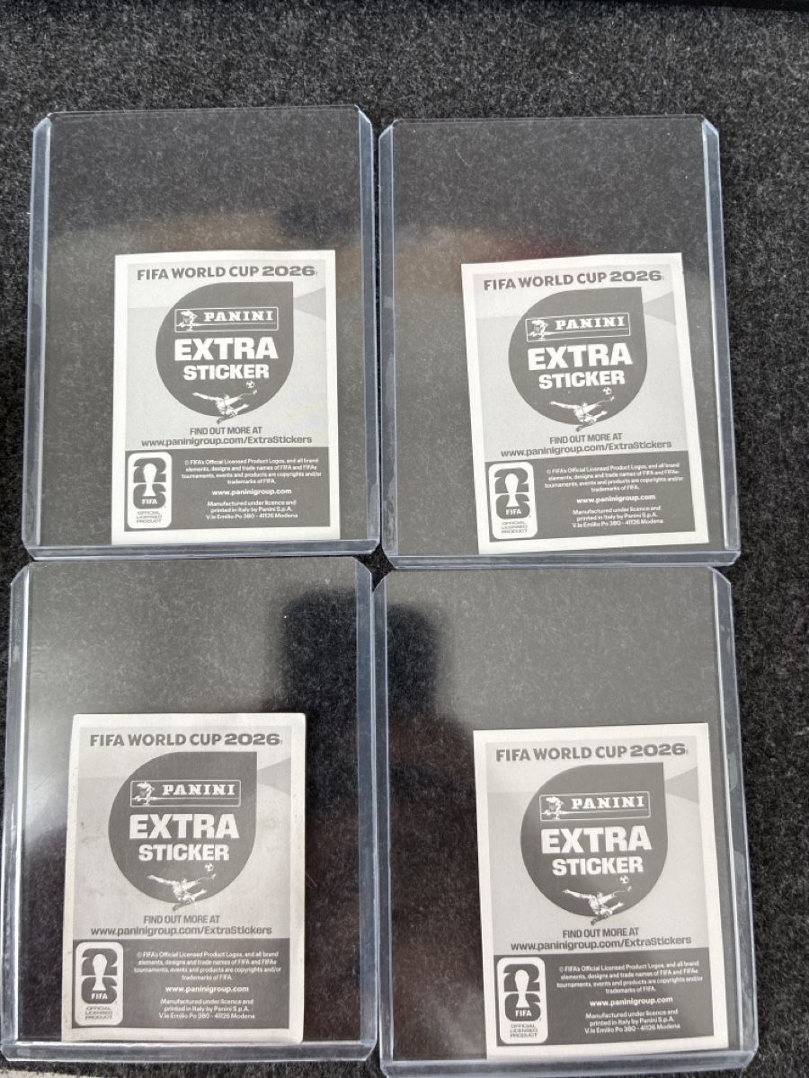 Panini Carte collezionabili: 4er Set Panini Extra Sticker – Usato da Kehrsatz venduto da mes_p7jc 1