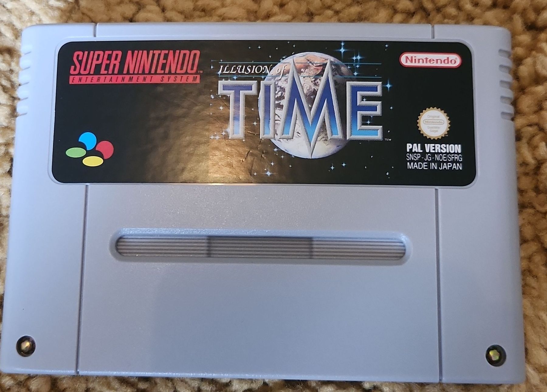 Nintendo Giochi: SNES Illusion of Time PAL Version – Usato da Tafers venduto da whereyogamesat