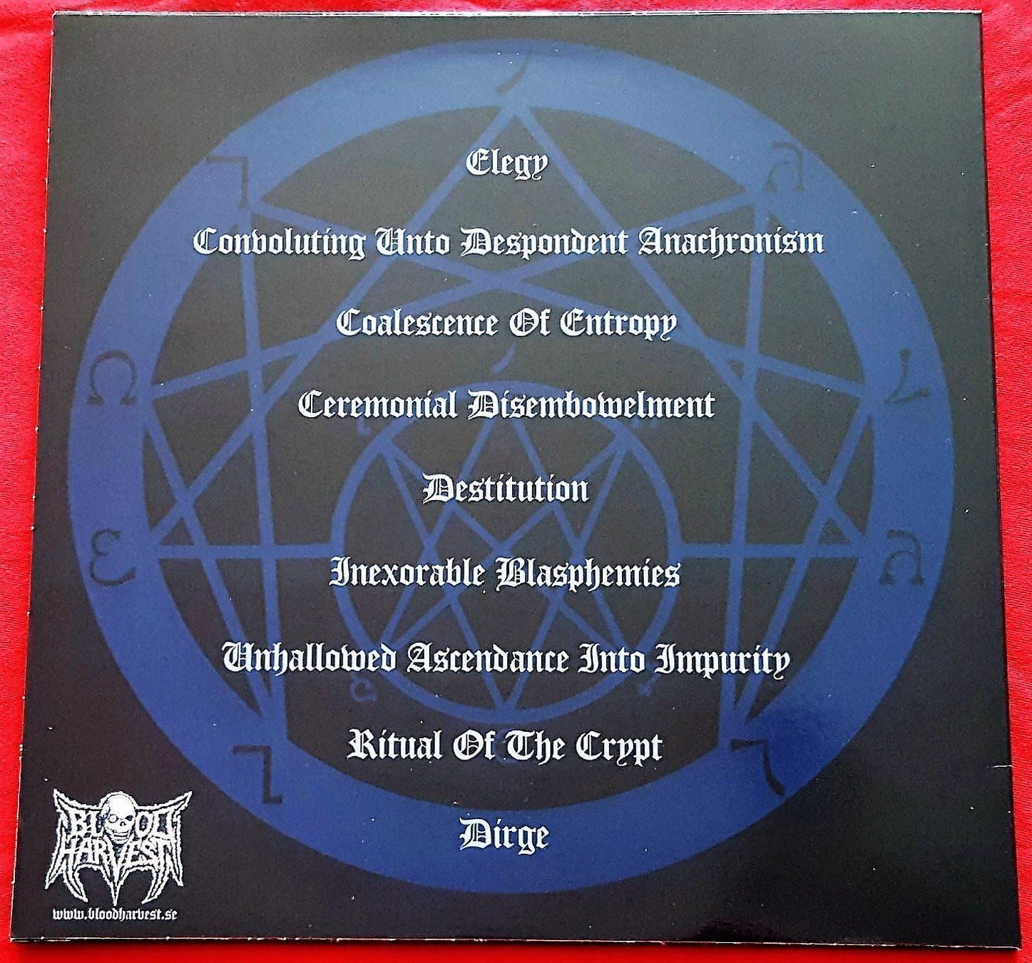 Dischi in vinile: Impetuous Ritual - Relentless Execution - Sweden First Press – Usato da Uster venduto da Zardodel 1