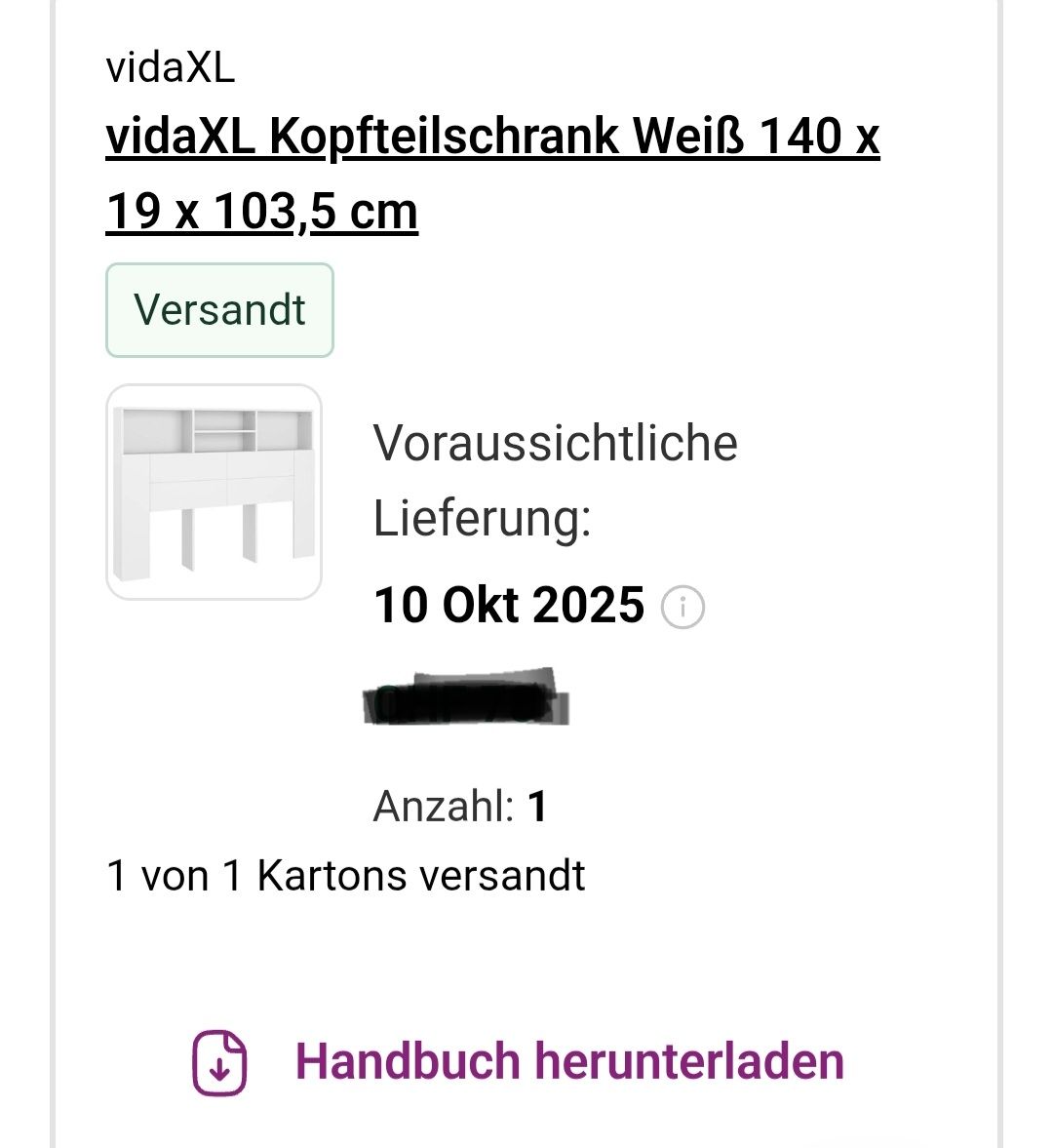 Cassettiere: Kopfteilschrank – Nuovo e nell'imballaggio originale da zürich venduto da Spronyx 1
