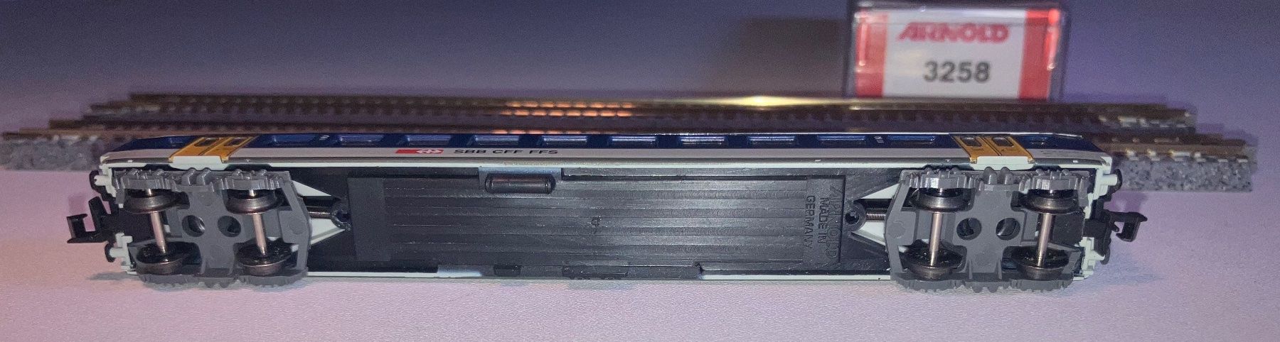 Arnold Modellini di ferrovie: Arnold NPZ 2. Klasse EW I mit Verpackung – Usato da Dompierre VD venduto da immorentes 4
