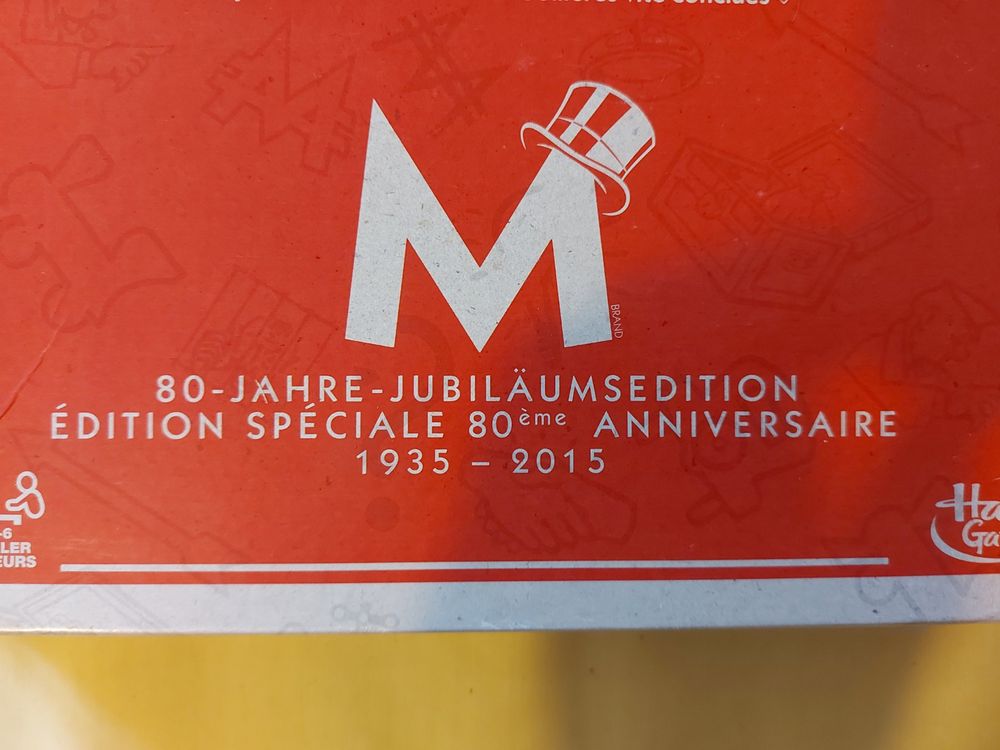 Monopoly 80 Jahre Jubiläumsedition Swiss Edition Kaufen Auf Ricardo