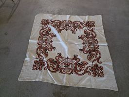 Vintage Bauern Tischdecke Decke dick 136 cm