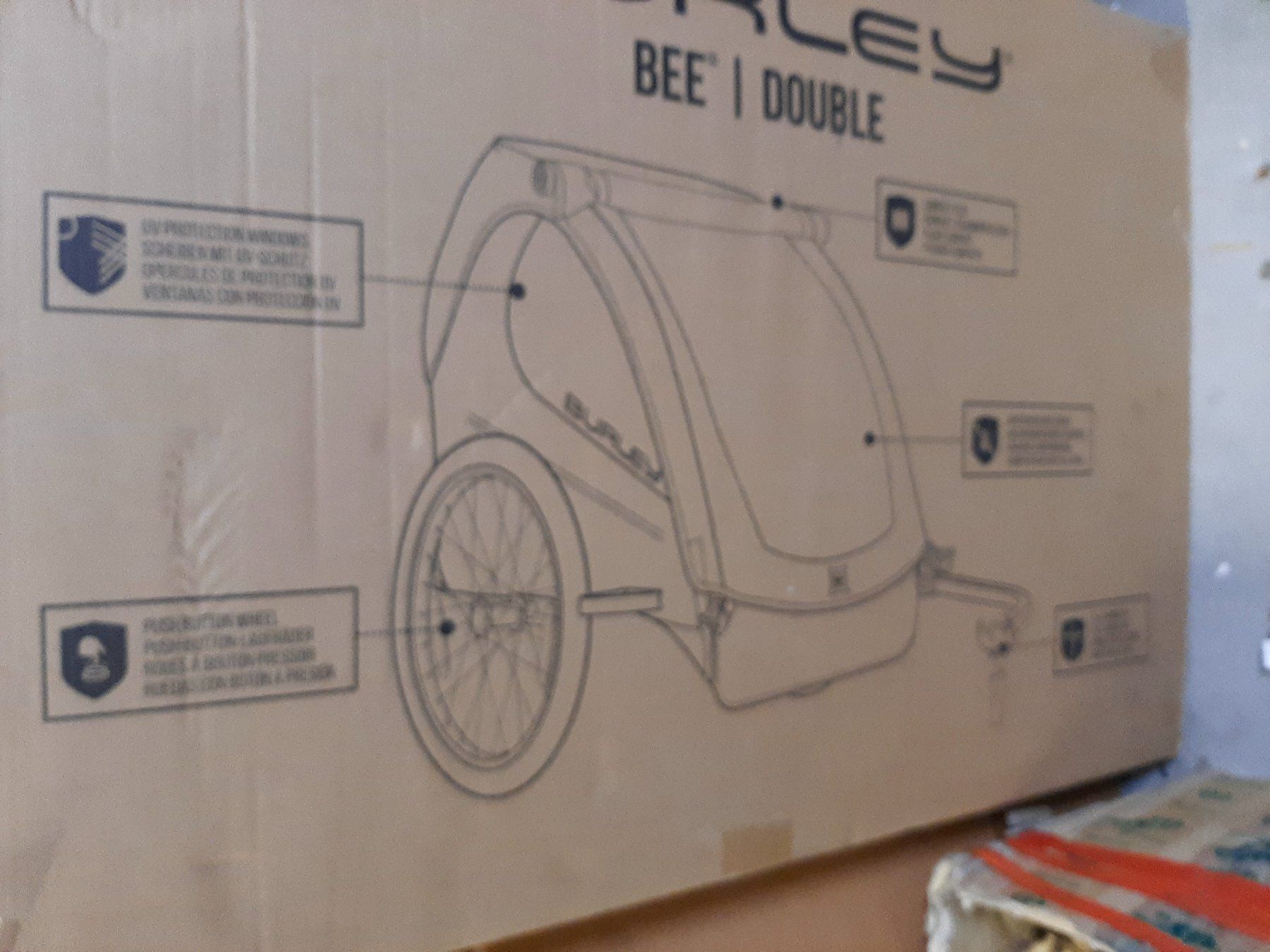 Burley Anhänger: Neuer Burley Veloanhänger – Neu und originalverpackt aus Uhwiesen von Timtim 1