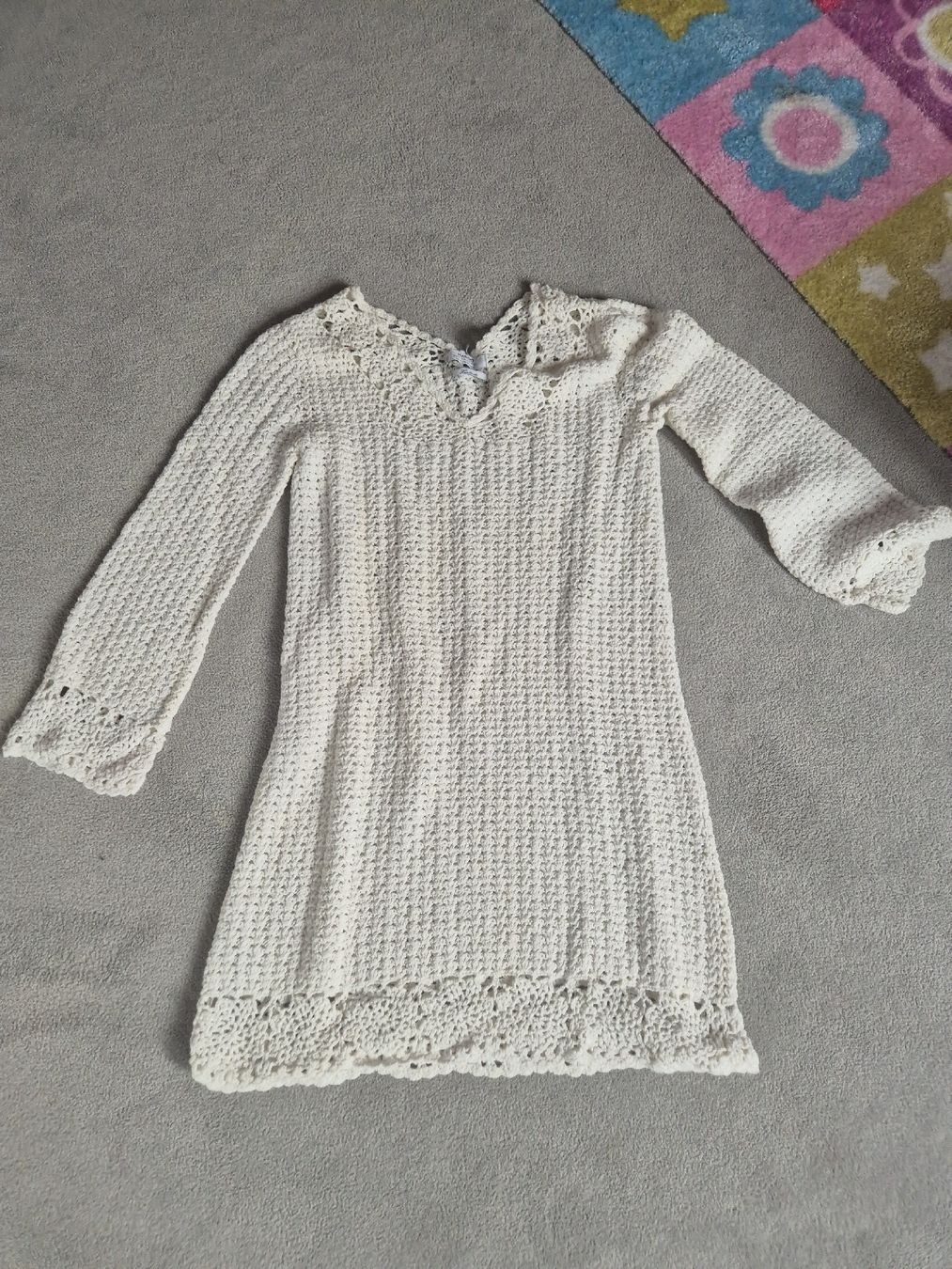 Mango Kleider: Mango Häkelkleid weiss Grösse M Baumwolle – Neu (gemäss Beschreibung) aus Zürich von Drago670 5