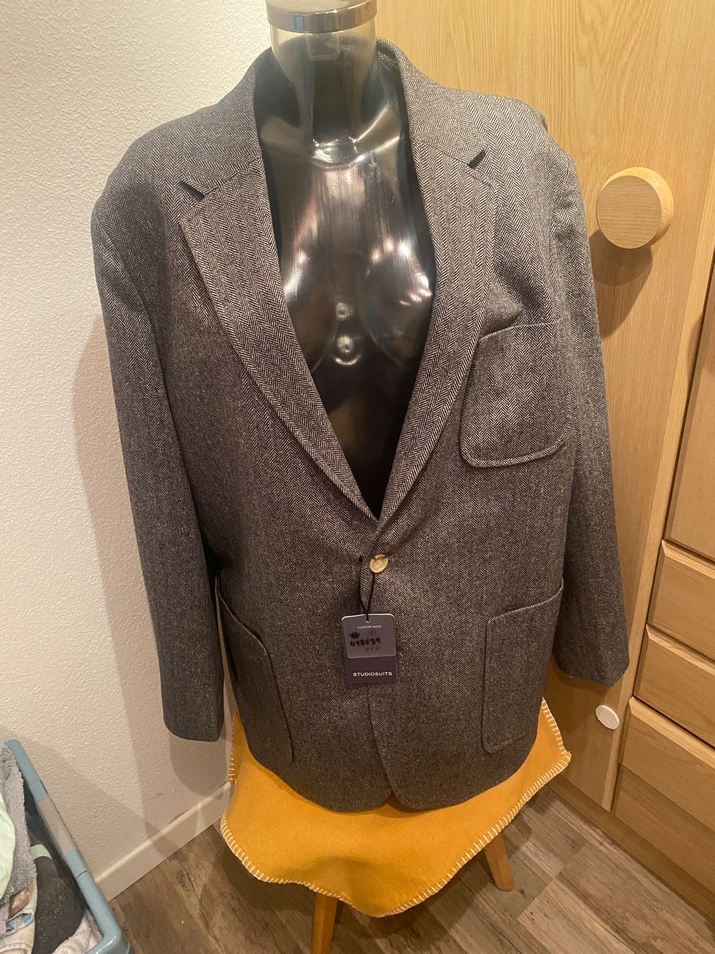Jacken: Studiosuits Hand Crafted Herrenjacke Grösse 50 R – Neu (gemäss Beschreibung) aus Allenwinden von oba_xb8y 6