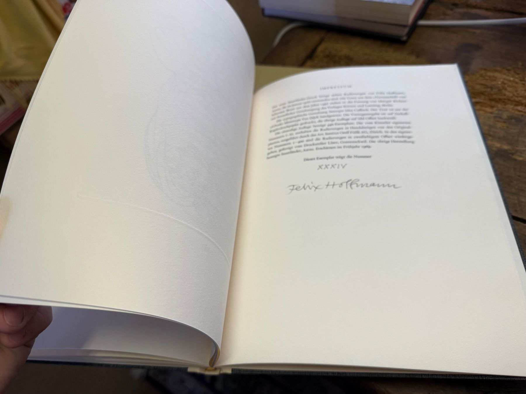 Libri: Felix HOFFMANN die sieben Todsünden sign/nr – Usato da Bern venduto da Jwpm66 4