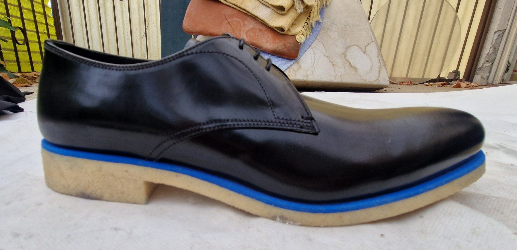 Prada Herrenschuhe: PRADA SCHÜRSCHUHE NEU GR.42 SCHWARZ – Neu und originalverpackt aus Bottighofen von menschenfamilie 2