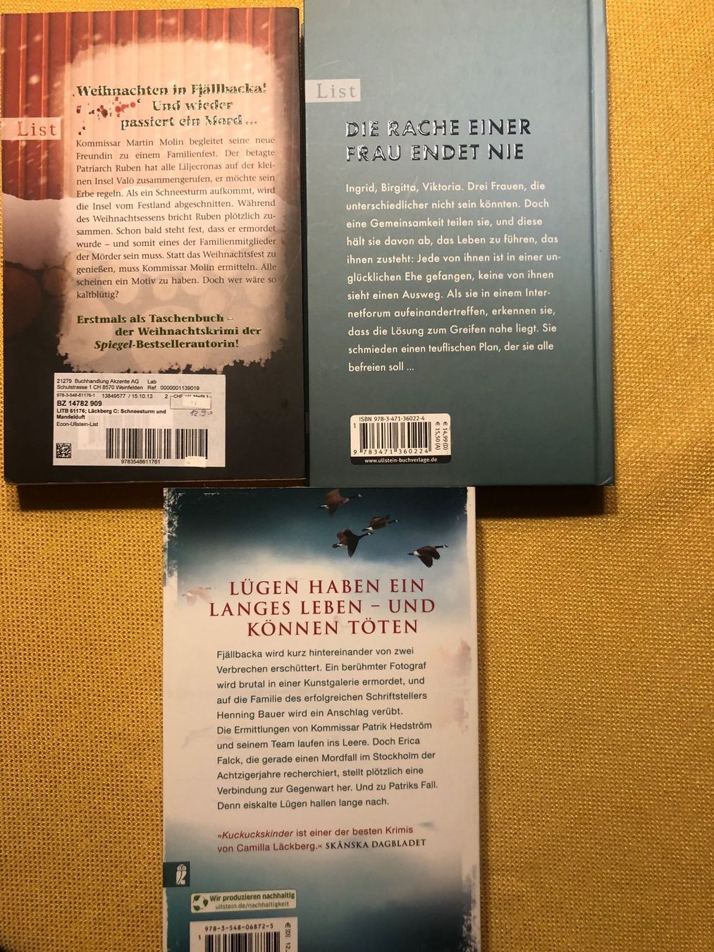 Libri: 5 Titel von Camilla Läckberg – Usato da Oberweningen venduto da Gerini 3
